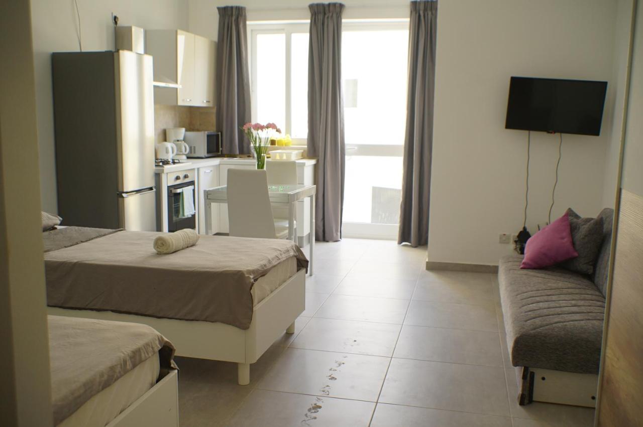 Wonderful Apartments With Shared Jacuzzi And Panorama Rooftop Gzira Extérieur photo